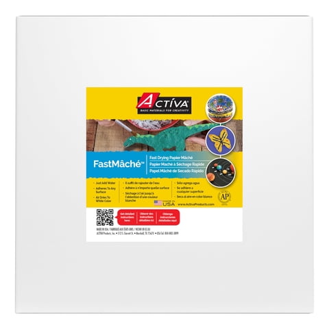 Paper Mâché Activa Fastmâché, Secado Rápido, 10,88 Kg, Acabado Pesado