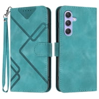 Funda Foxdock Para Samsung Galaxy A16 – Tipo Libro Con Soporte, Billetera, Correa Y Diseño Elegante