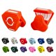 thumbnail image 1 of Clip para Visor O SHIELD de Ajuste Amplio Naranja, 1 of 5