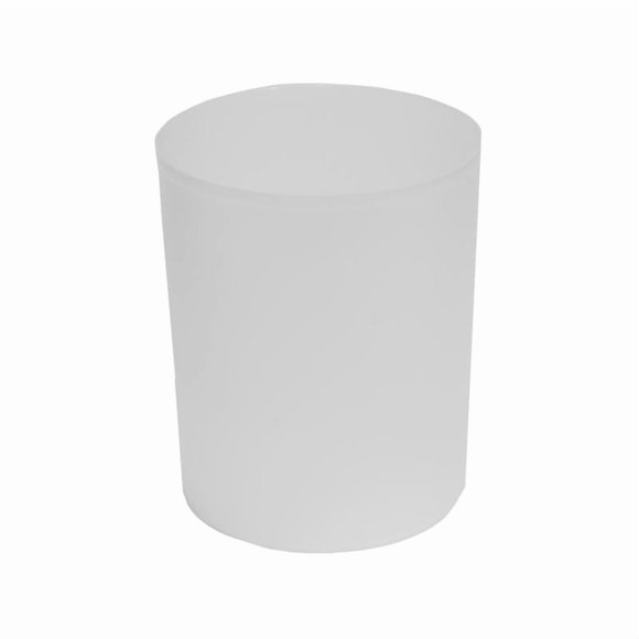 Papelera Sttelli Kaleidoscope 10L de polipropileno blanco