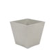 thumbnail image 2 of Set 2 Macetero Plastico Bajo Premium Base Cuadrada Conica S beige, 2 of 7