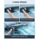 thumbnail image 4 of Ventilador asiento trasero coche conductor pasajeros mini silencioso USB reposacabezas doble flujo, 4 of 7