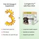 thumbnail image 5 of Suplemento para perros Yummy Combs 90 g, paquete de 30, para perros medianos, 5 of 7