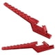 thumbnail image 3 of 2 Piezas Reposapiés para Apoyapiés para Acompañante Pedales Traseros Y Estribos de Montaje con Diseño Antideslizante Adecuado para Viajes Lar Rojo, 3 of 5