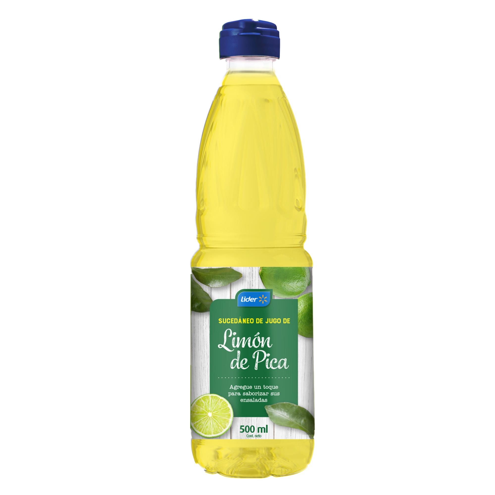 Sucedáneo De Limón Pica Botella 500 ml Lider