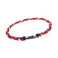 Magideal - Collar De Béisbol, Collar Inspirador Informal De Regalo, Collar De Cuerda Decorativo, Joyería Para Amantes Del Equipo De Béisbol, Niños Y Niñas , Rojo Rojo Blanco