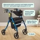 thumbnail image 3 of Asiento Rollator Walker Medline Premium Empower de espuma viscoelástica, 3 of 6