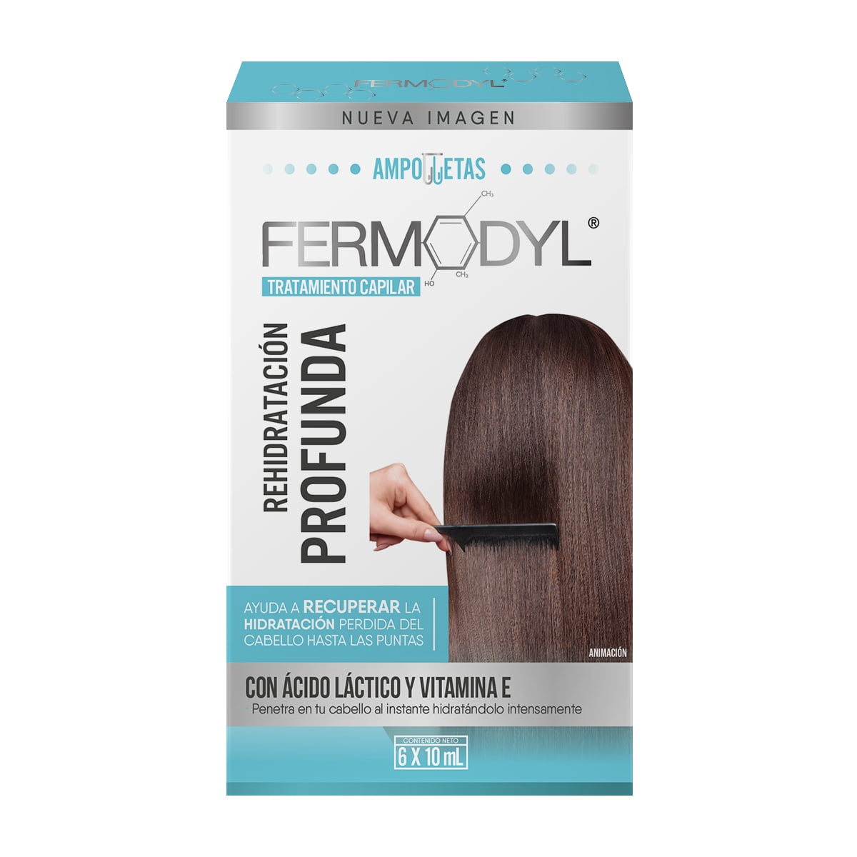 Crema Fermodyl Alaciado Total Keratina Brasileña Fermodyl Keratina