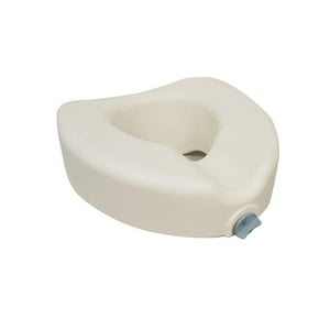 Maxcare - Alza Baño Wc Sin Manillas Comfort Blanco