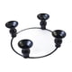 thumbnail image 3 of Candelabro De Hierro Para Chimenea, Mesa Redonda De Hierro, Decoración Para Comedor, Bodas, Taza De Calabaza Negra, 3 of 5