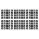 thumbnail image 1 of 120 Piezas De Almohadillas Para Interruptor De Teclado, Piezas Universales Para Teclado Intercambiable En Caliente, Estilo A EVA, 1 of 5