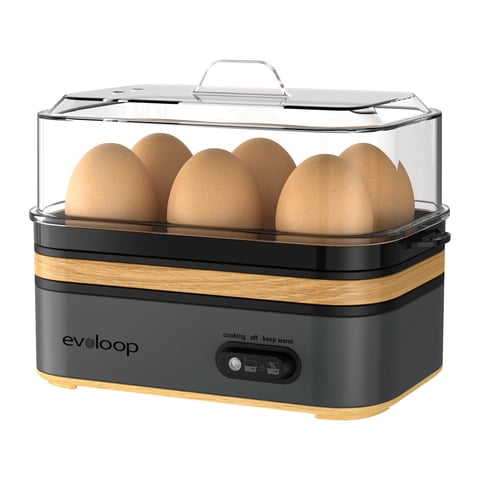 Cocedor De Huevos Evoloop Rapid Electric 6 Huevos