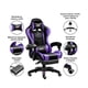 thumbnail image 3 of Silla Gamer Reclinable Violeta, 3 of 3