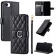 thumbnail image 1 of Funda Acolchada con Anilla y Correa para iPhone 16E Slots para Tarjetas Negro, 1 of 5