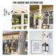 thumbnail image 4 of Enhance Your Garden with 2 Pack 12 Inch Sturdy Wall Mount Plant Hangers for Hanging Plants, Flower Baskets, Lanterns, Bird Feeders, and Wind Chimes - Perfect for Indoor and Outdoor Use!, 4 of 4