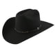 thumbnail image 1 of Sombrero de vaquero Stetson Powder River 4X de fieltro de búfalo, negro, 1 of 1