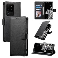 Funda Para Foxdock Samsung Galaxy S20 Ultra– Cuero Premium, 3 Ranuras Para Tarjetas, Protección Contra Impactos