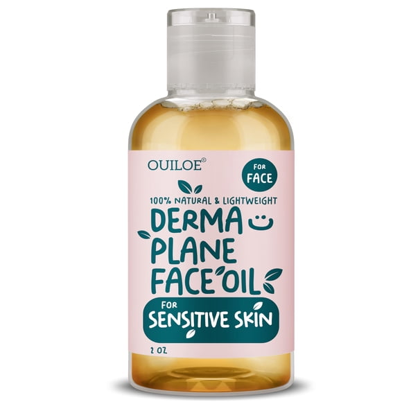 Aceite de afeitar facial hidratante Dermaplane Oil Ouiloe, 60 ml