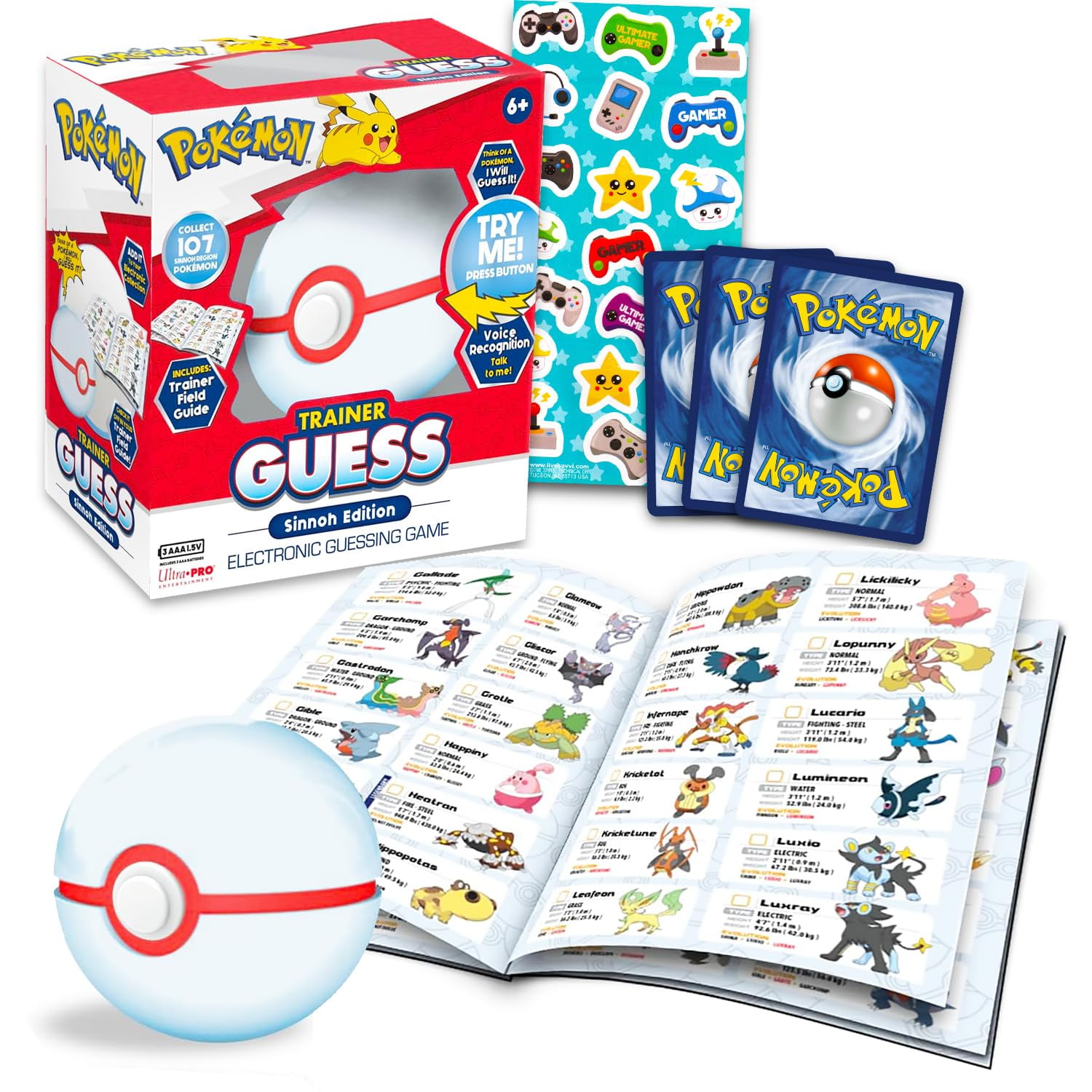 Juego De Adivinanzas Pokémon Trainer Guess Sinnoh Edition