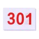thumbnail image 5 of Babero Para Correr Números De Competidor Ligeros Para Gimnasia Baloncesto Fútbol 301 A 400, 5 of 5