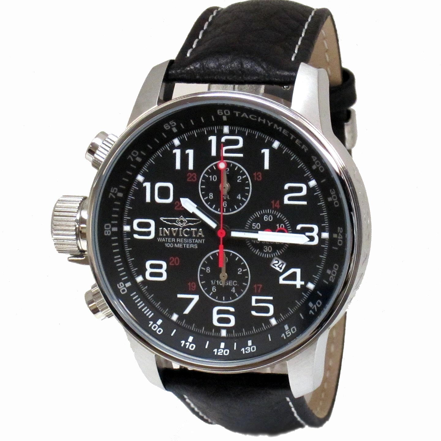 Reloj Cronógrafo Invicta Lefty Terra Military Negro Hombre