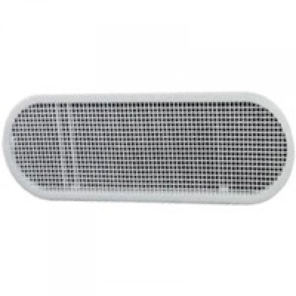 Soffit Vent Master Flow, ovalado, 10 x 30 cm, color blanco