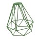 thumbnail image 2 of Vintage Metal Diamond Loft Colgante Lámpara De Techo Bombilla Jaula Decoración Verde, 2 of 3