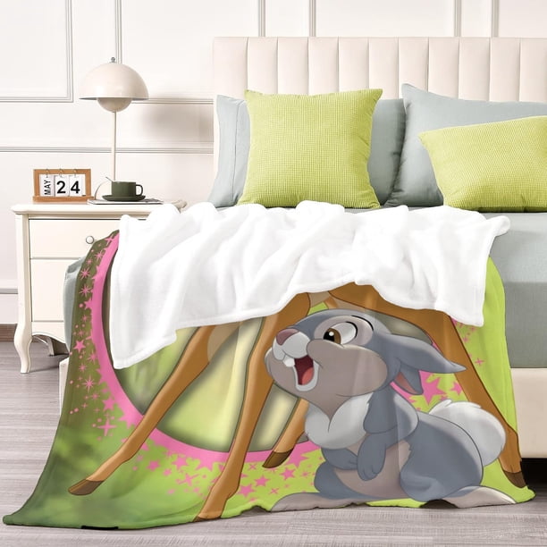 Bambi anti-pilling, suave, ligera, esponjosa y acogedora de lujo