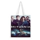 thumbnail image 1 of Britannia Bolso de tela con estampado de lienzo para mujer, bolsa de compras reutilizable y estética, con cremallera interior, regalo para mujer,38*45cm., 1 of 6