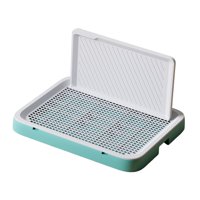 Ioensy - Inodoro Para Perros Desmontable Reutilizable Orinal Para Perros Para Cachorros Pequeños Animales Interior Verde Medio