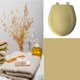 thumbnail image 3 of Asiento de Inodoro Bemis Classic Colors con Cierre Suave Redondo Color Oro Cosecha, 3 of 6