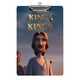 thumbnail image 1 of El Rey de Reyes Portapapeles de acrílico A4, tamaño carta estándar, carpeta con clip 31.8x 21.5CM para estudiantes, profesores y oficina, 1 of 6