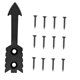 thumbnail image 3 of Euro Deer Skull Mount Hanger Kit Resistente De Ensamblaje Simple Resistente De Ensamblaje 12 PCS, 3 of 5