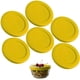thumbnail image 1 of Tapa para Envase Klare Ware 2 Tazas Amarilla - Pack de 6, 1 of 8