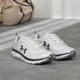 thumbnail image 2 of Zapatillas para correr Under Armour Charged Assert 9 Marble para hombre, blanco/negro, 2 of 3