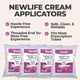 thumbnail image 4 of Aplicadores de crema vaginal de plástico desechables, paquete de 60, 4 of 8