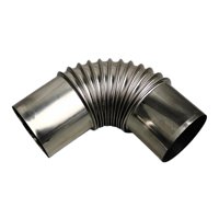 Ioensy - Accesorios De Estufa Resistentes Al Calor Para Fogata Al Aire Libre, Codo De Estufa De Leña, 6Cm X 15Cm