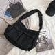 thumbnail image 2 of Bolso bandolera de lona, bolso tote de lona, bolso bandolera tipo hobo con múltiples bolsillos, bolso tote de lona para mujer y hombre., 2 of 6