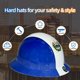 thumbnail image 4 of Casco de seguridad Zeluga 15-458 de HDPE con ala completa y ventilación, 4 of 7