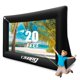 thumbnail image 1 of Pantalla de proyector inflable CZGBRO de 20 pies con ventilador y bolsa, 1 of 9