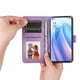 thumbnail image 2 of Funda tipo cartera FOXDOCK para OPPO Reno 7 Pro 5G , diseño girasol en relieve, cuero PU, cierre magnético, soporte y tarjetero, 2 of 5
