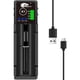 thumbnail image 1 of Cargador IMREN K1 USB para baterías Li-ion de 3,7 V, modelo 1865021700, 1 of 3