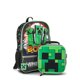thumbnail image 1 of Mochila Minecraft Creeper 17 in 43 cm con Lonchera, Set de 2 Piezas Escolar, 1 of 3