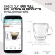 thumbnail image 2 of Tazas de café espresso JoyJolt Savor con aislamiento de doble pared, 160 ml, 2 unidades, 2 of 6