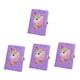 thumbnail image 1 of Diario de unicornio, 4 piezas, decorativo, novedoso, con cerradura, esponjoso, un adorable unicornio para niños y niñas., 1 of 7