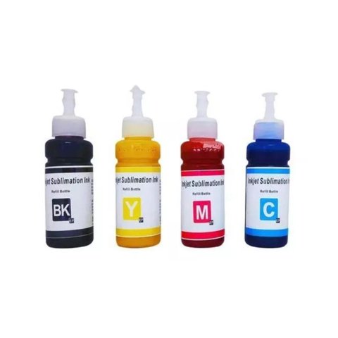 Genérico - Pack Botellas Sublimacion N/M/C/Y