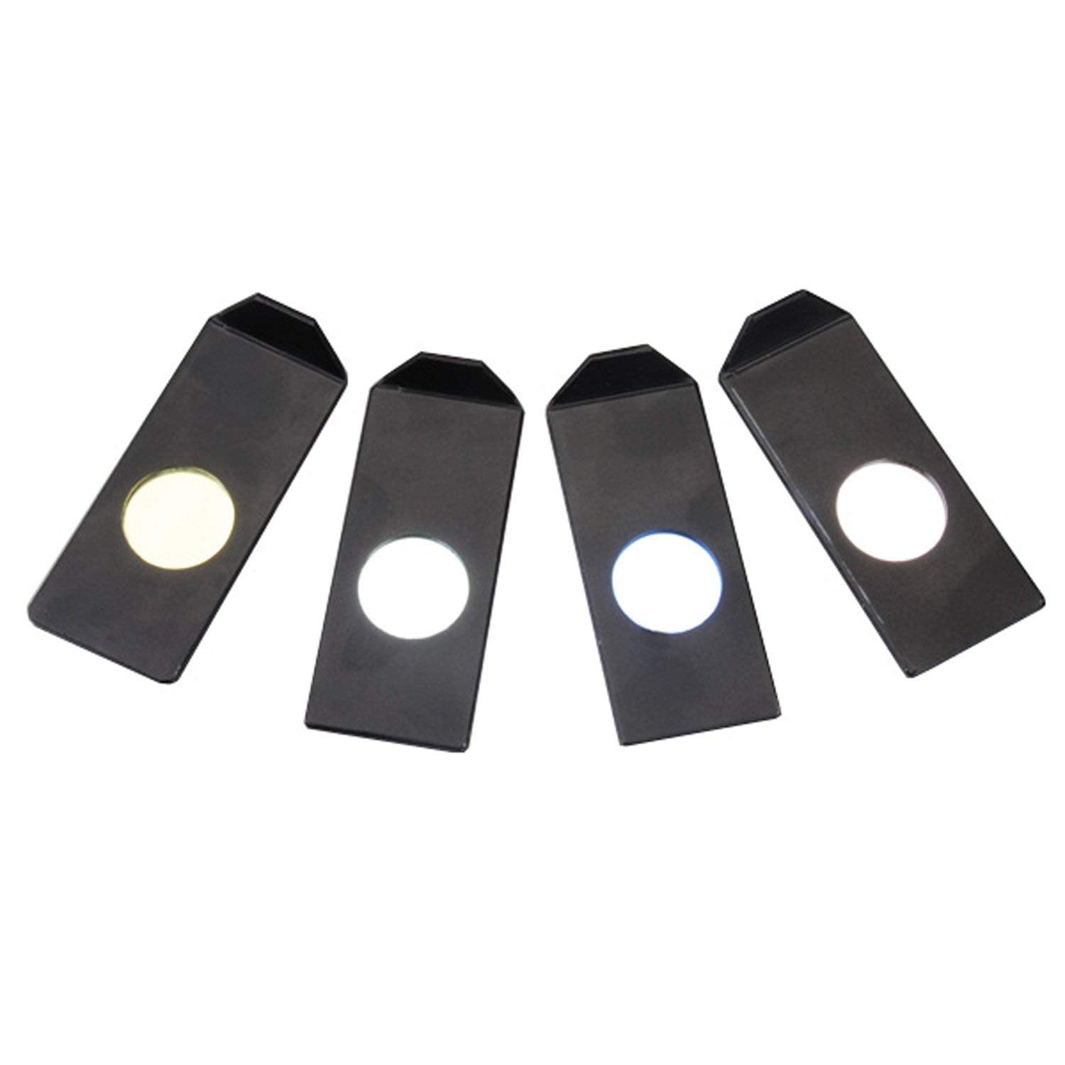 Set De Filtros De Color Amscope Cf-4 Para Microscopio De Fibra Óptica
