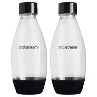 Botella De Carbonatación Sodastream De 0,5 L, Paquete Doble, Apta Para Lavavajillas