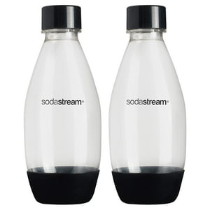 Botella De Carbonatación Sodastream De 0,5 L, Paquete Doble, Apta Para Lavavajillas