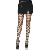 Mallas Leg Avenue Jumbo Pothole Net Negras Para Mujer